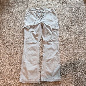 American Eagle Outfitters Light Tan Cargo Pants